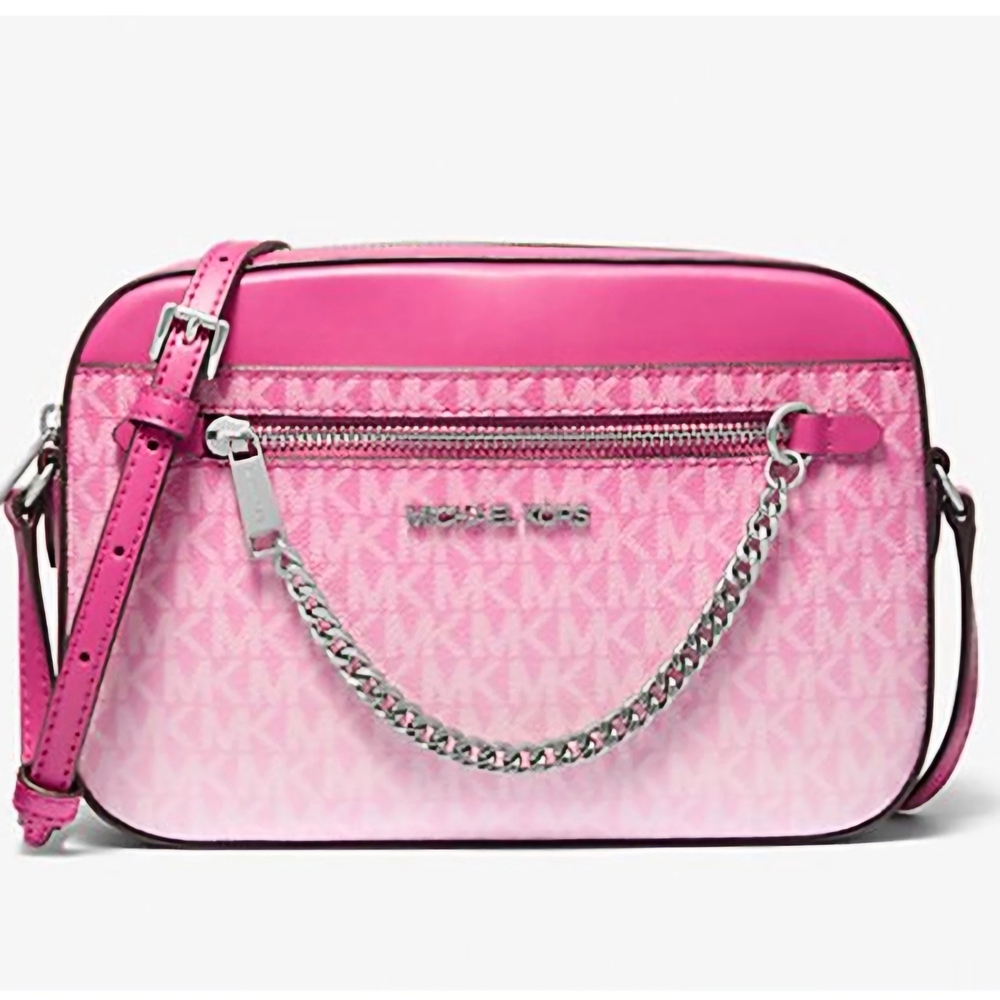 Michael Kors NWT! Vibrant Pink Crossbody Bag $398.00 Retail! Price Is Firm.